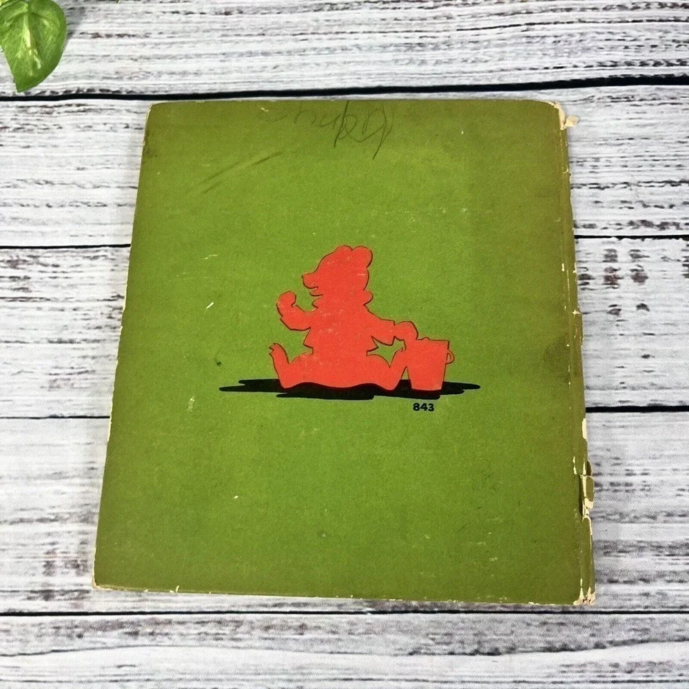 Vintage Cubby Bear Children's Book A Stand Out Whitman Publishing